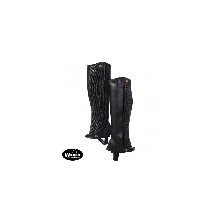 ghette in pelle cinghialata