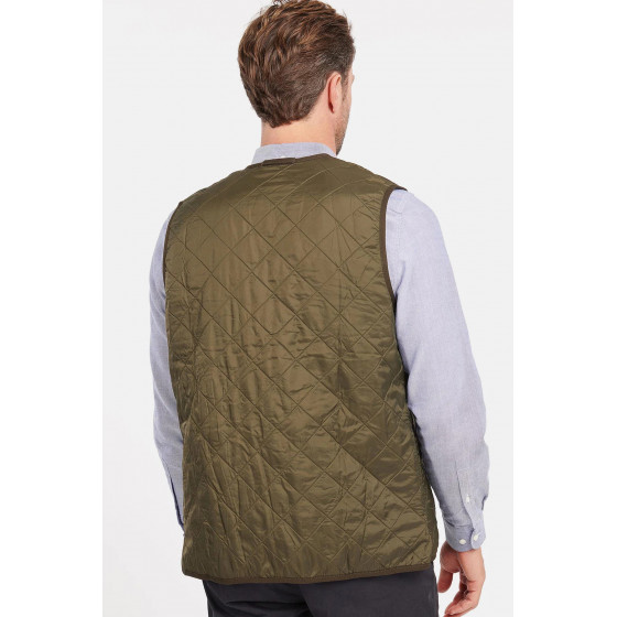 Barbour gilet trapuntato/fodera con zip Polarquilt