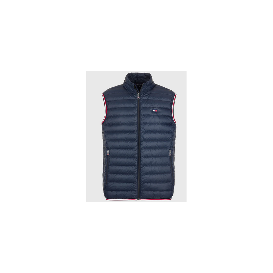 Gilet piumino uomo Tommy Hilfiger Luce Ri-Down West DESERT SKY