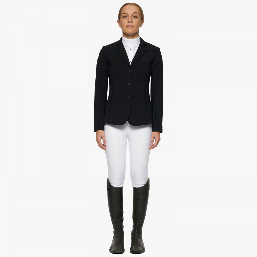 Giacca da competizione per bambina Cavalleria Toscana con zip