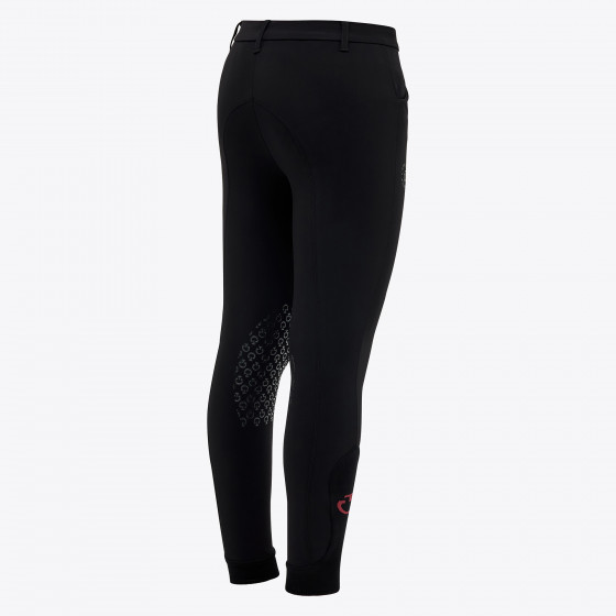 Pantaloni Cavalleria Toscana unisex da bambino jumping grip al ginocchio