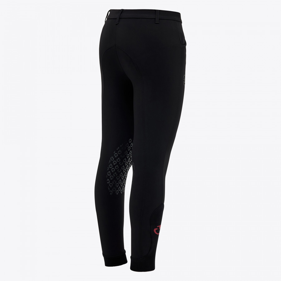 Pantaloni Cavalleria Toscana unisex da bambino jumping grip al ginocchio