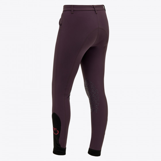 Pantaloni Cavalleria Toscana unisex da bambino jumping grip al ginocchio