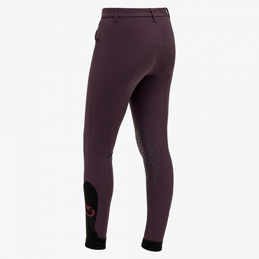 Pantaloni Cavalleria Toscana unisex da bambino jumping grip al ginocchio